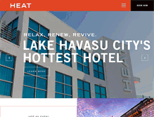 Tablet Screenshot of heathotel.com